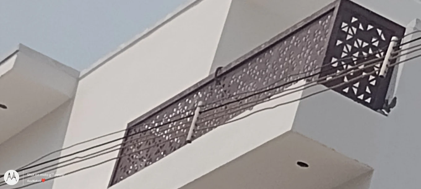 Decorative peacock design